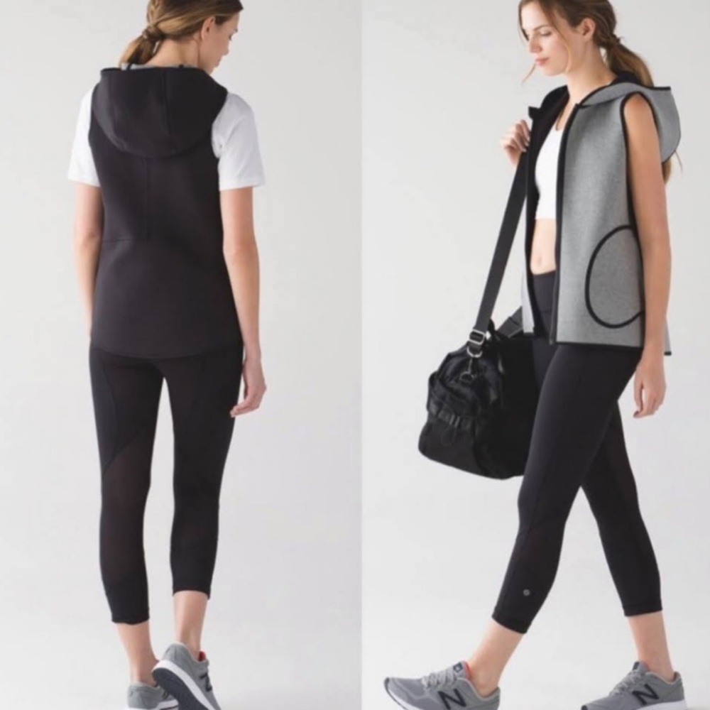 lululemon insculpt reversible womens vest black